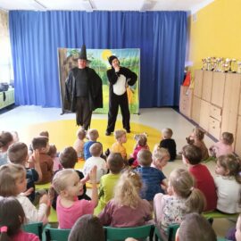 Teatrzyk pt.: „Leniwy kiciuś”