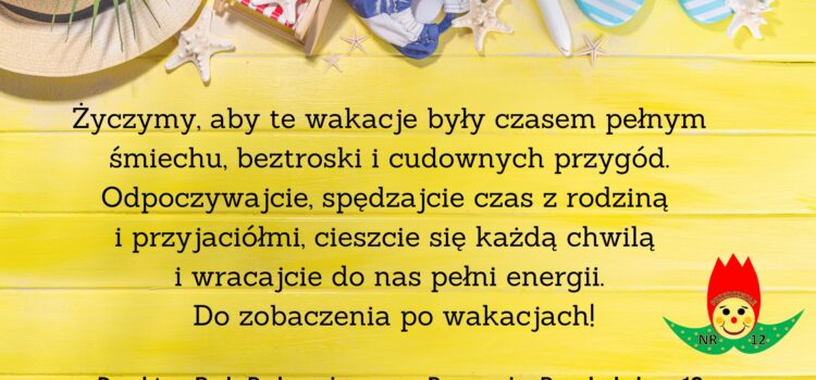 Wakacyjne życzenia Wakacyjne życzenia