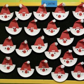 Mikołaj w pracach dzieci