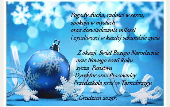 Świąteczne życzenia Świąteczne życzenia