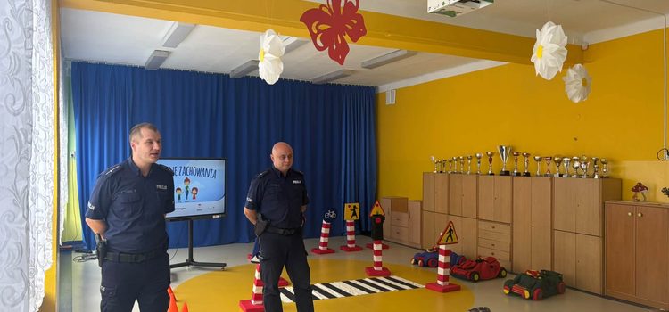 „Bezpieczna droga do przedszkola” – zajęcia edukacyjne dla przedszkolaków